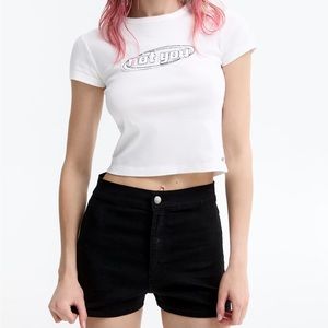 High waisted jegging shorts (26)